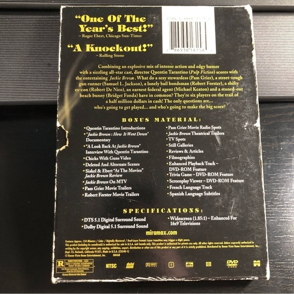 Jackie Brown Collectors Edition by Quentin Tarantino - Picture 2 of 7